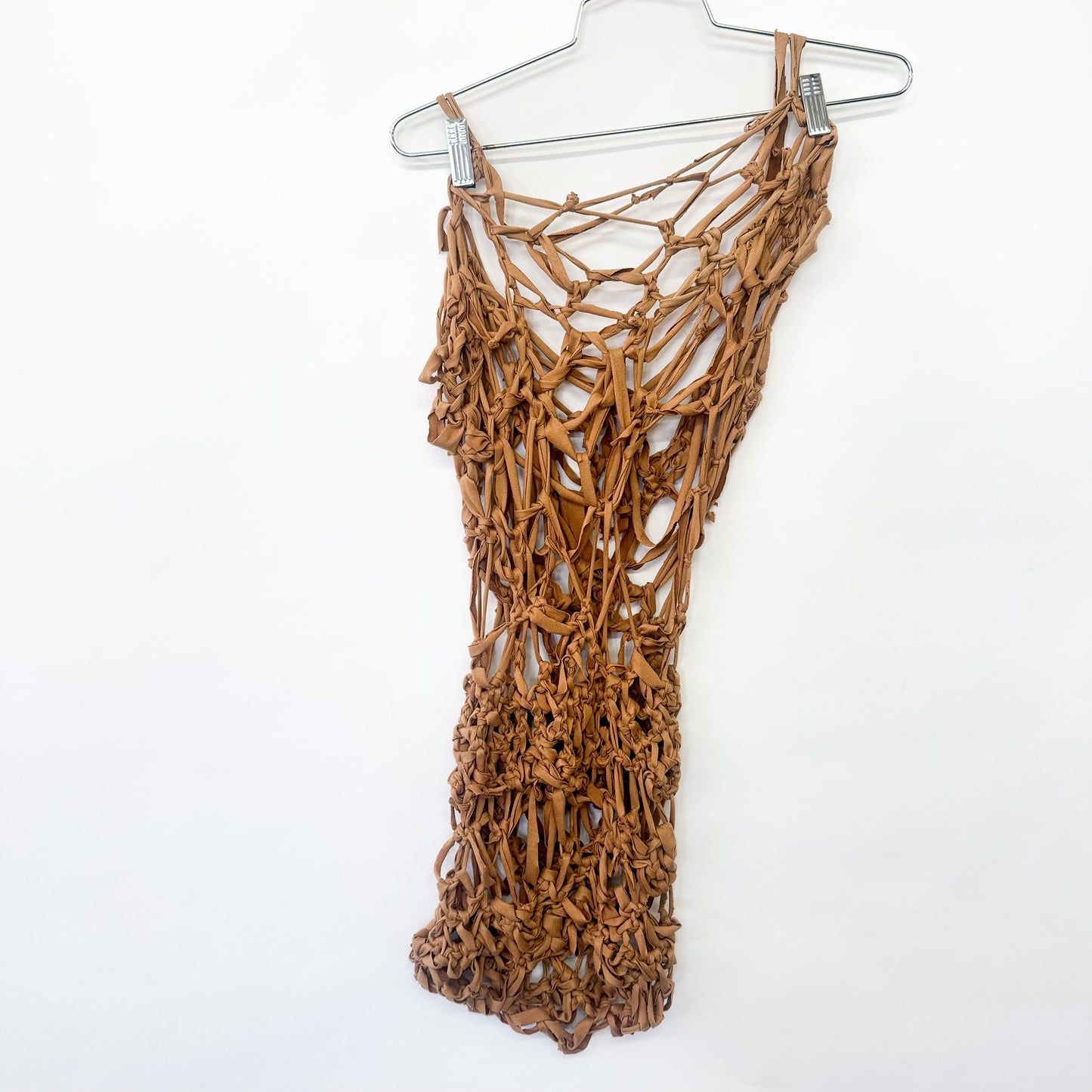 KNOTTED MINI DRESS 1/1