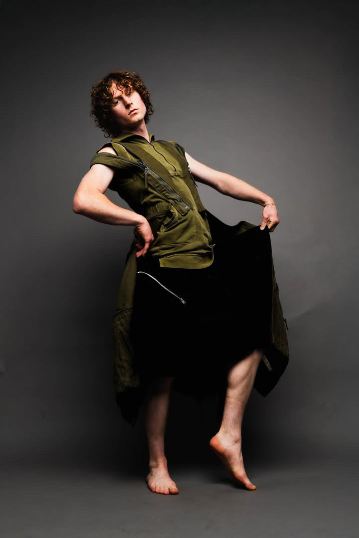 MILITARY UNISEX JUMPSUIT UPCYCLE DRESS