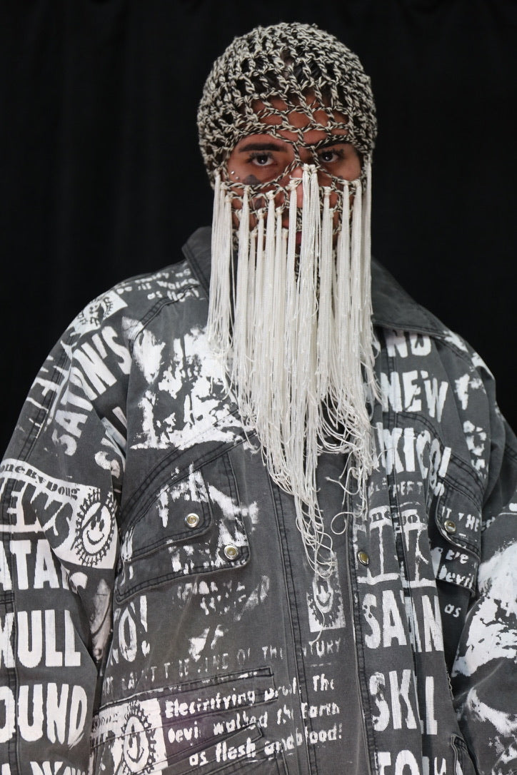 DONEXDOUG XL SATANS SKULL WORKWEAR COAT