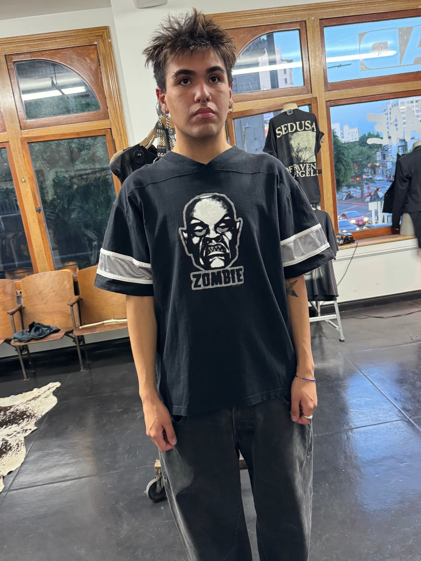 ROB ZOMBIE ROBOT HEAD JERSEY TEE