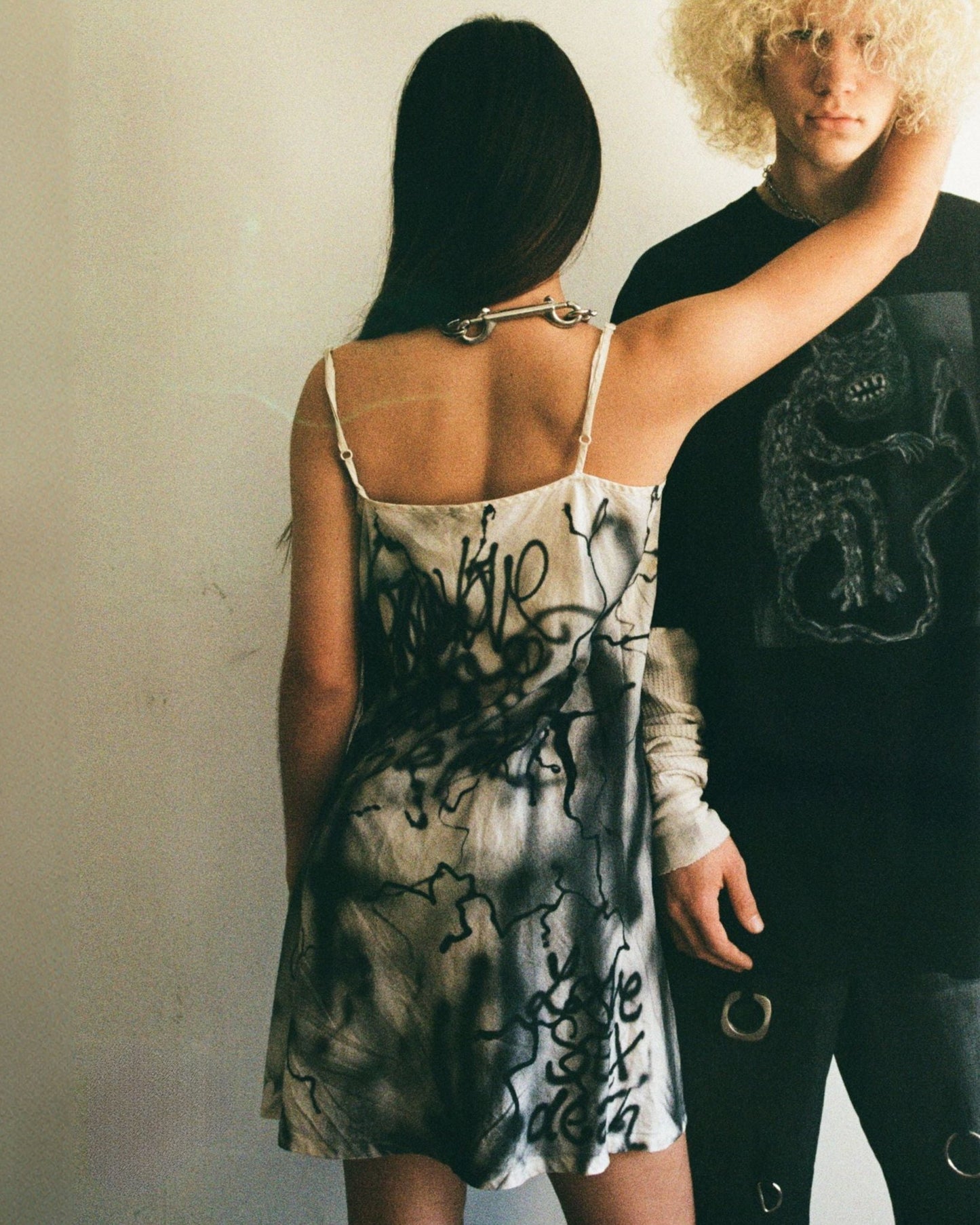 BEAST SLIP DRESS BY LSDXLUCKY