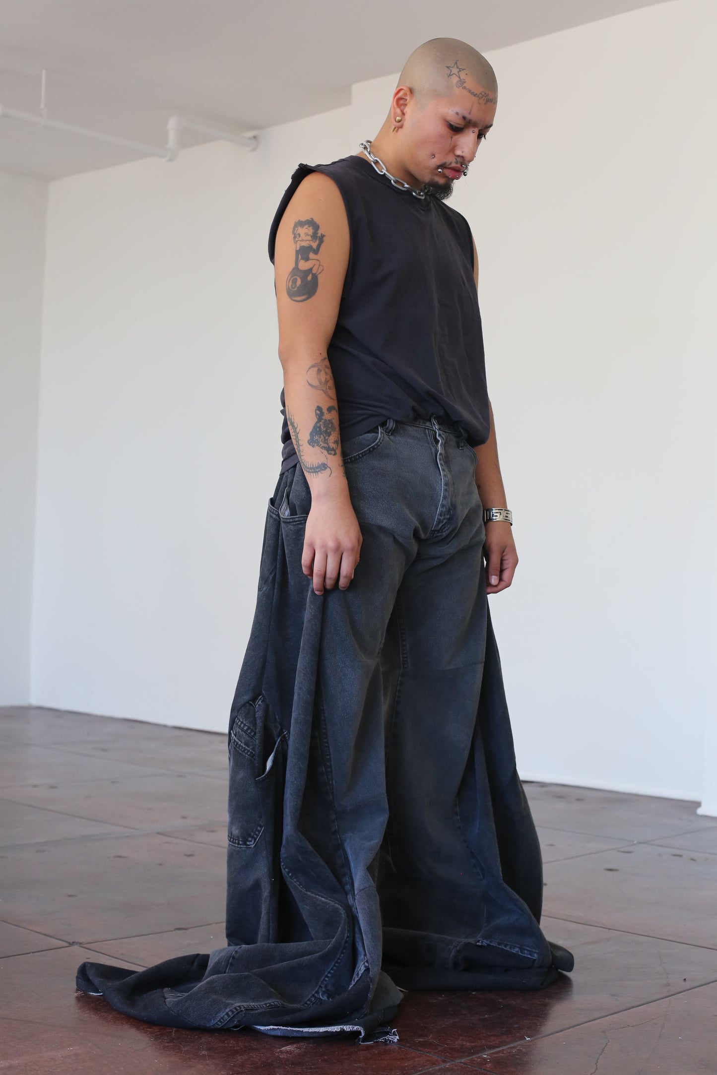 DONEXDOUG 1/1 DENIM OVERSIZED PANTS