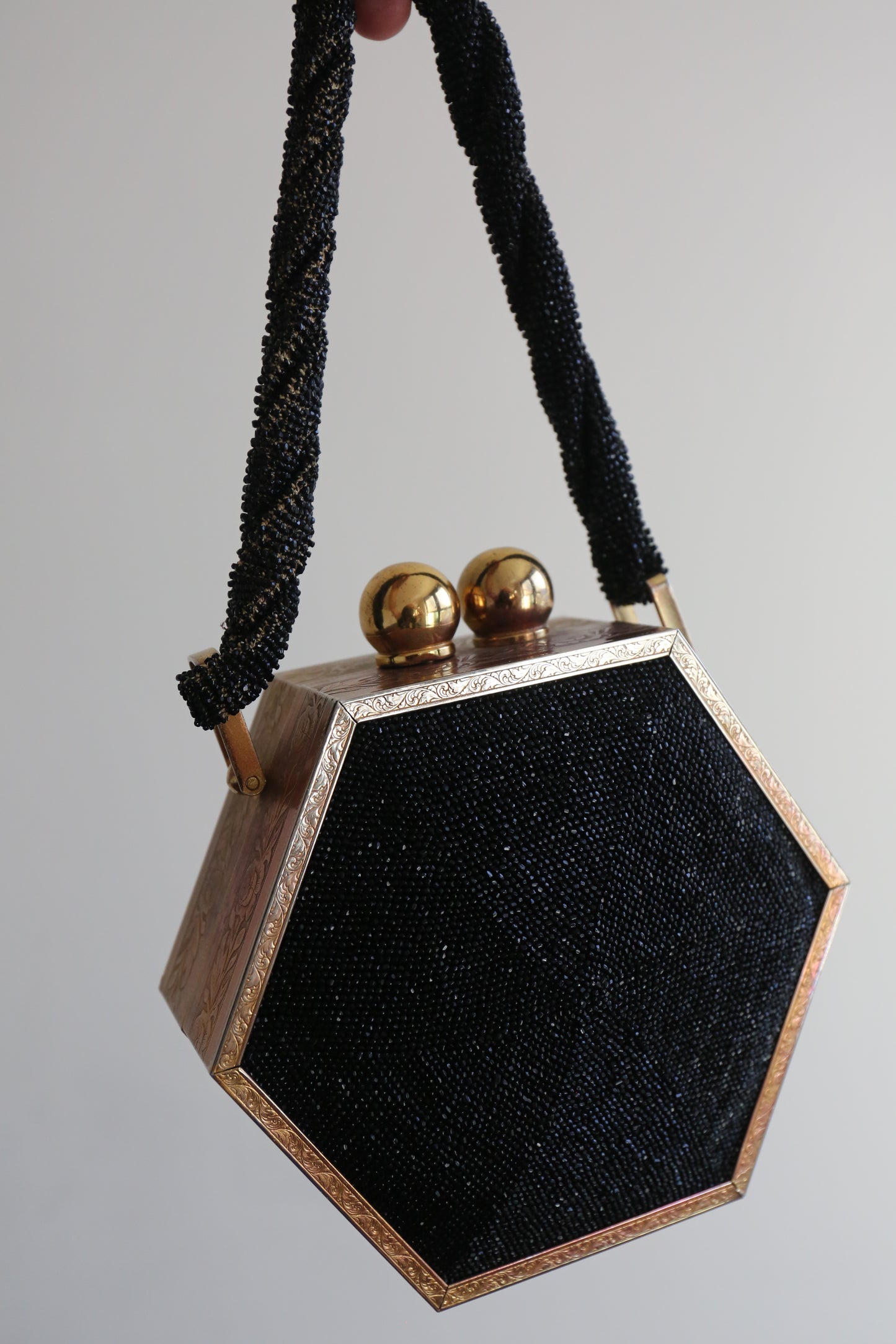 1940s BEADED HANDBAG