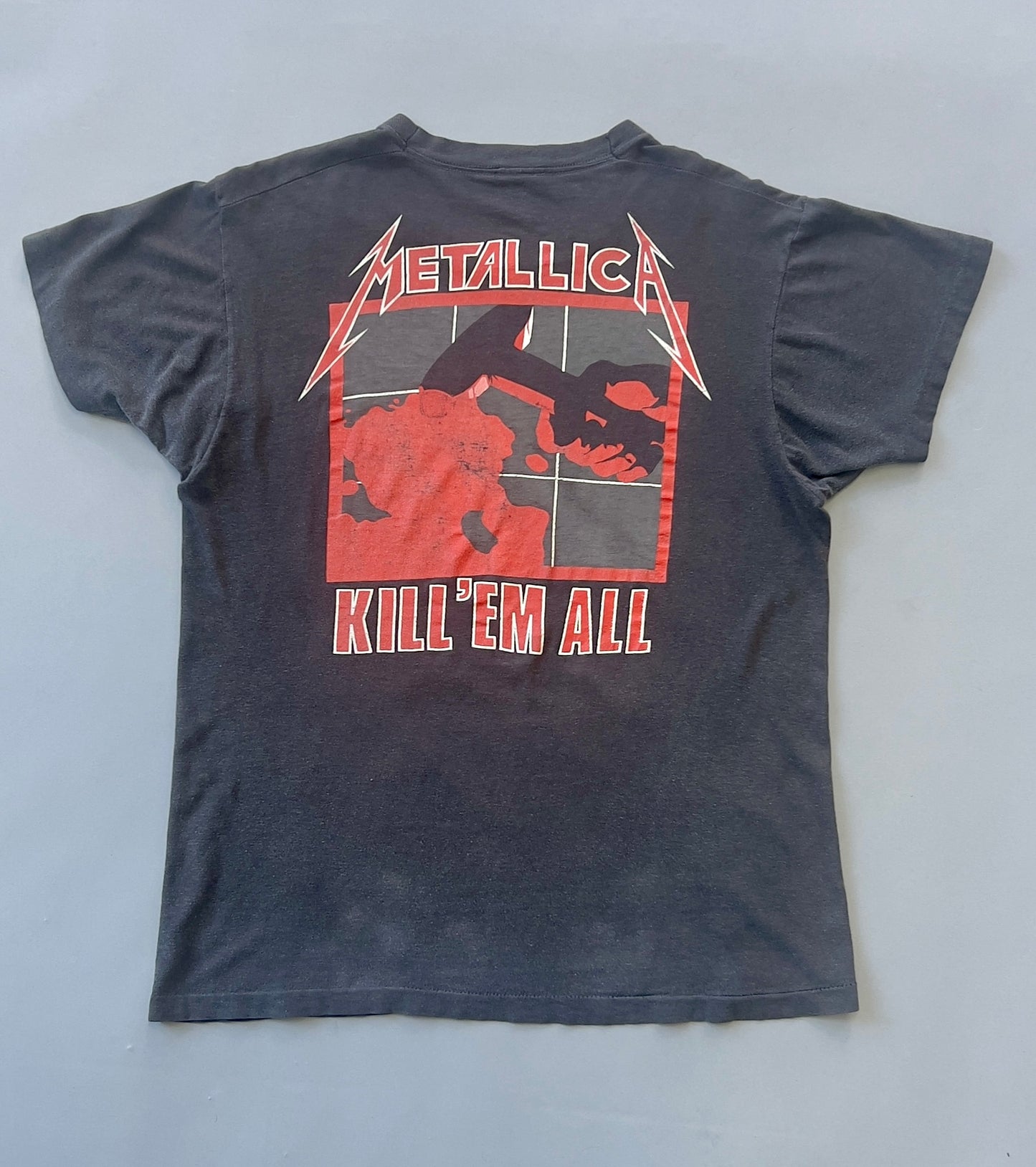 METALLICA VINTAGE 1987 KILL 'EM ALL VINTAGE TEE