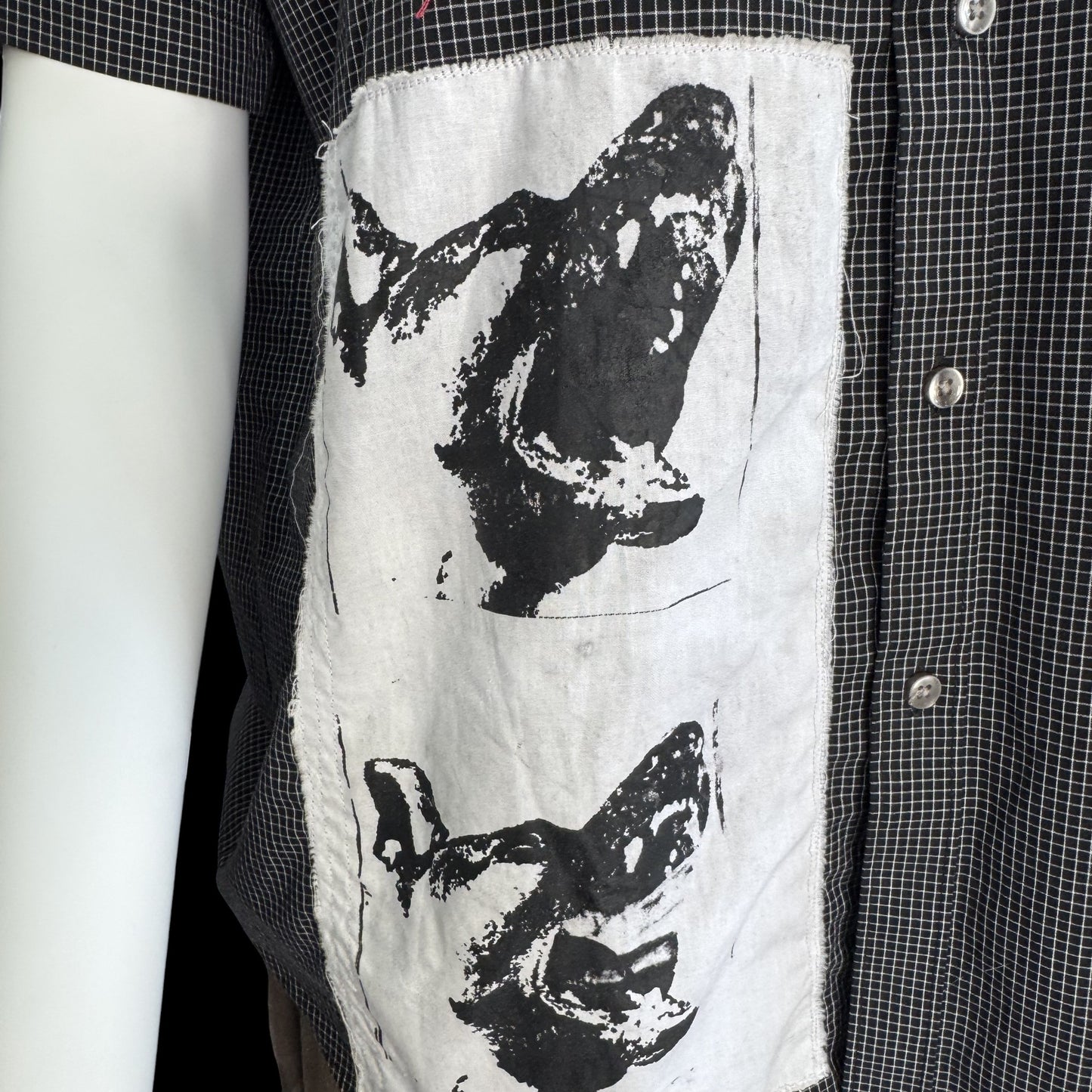 DELINCUENTES "FATE ON HER KNEES" BUTTON UP SHIRT