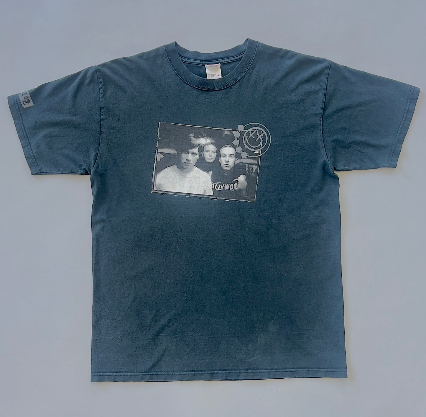 BLINK 182 B&W PORTRAIT VINTAGE Y2K TEE