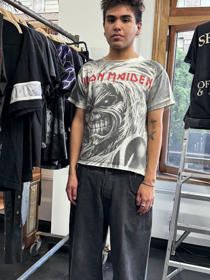IRON MAIDEN 1999 ALL-OVER PRINT VINTAGE TEE