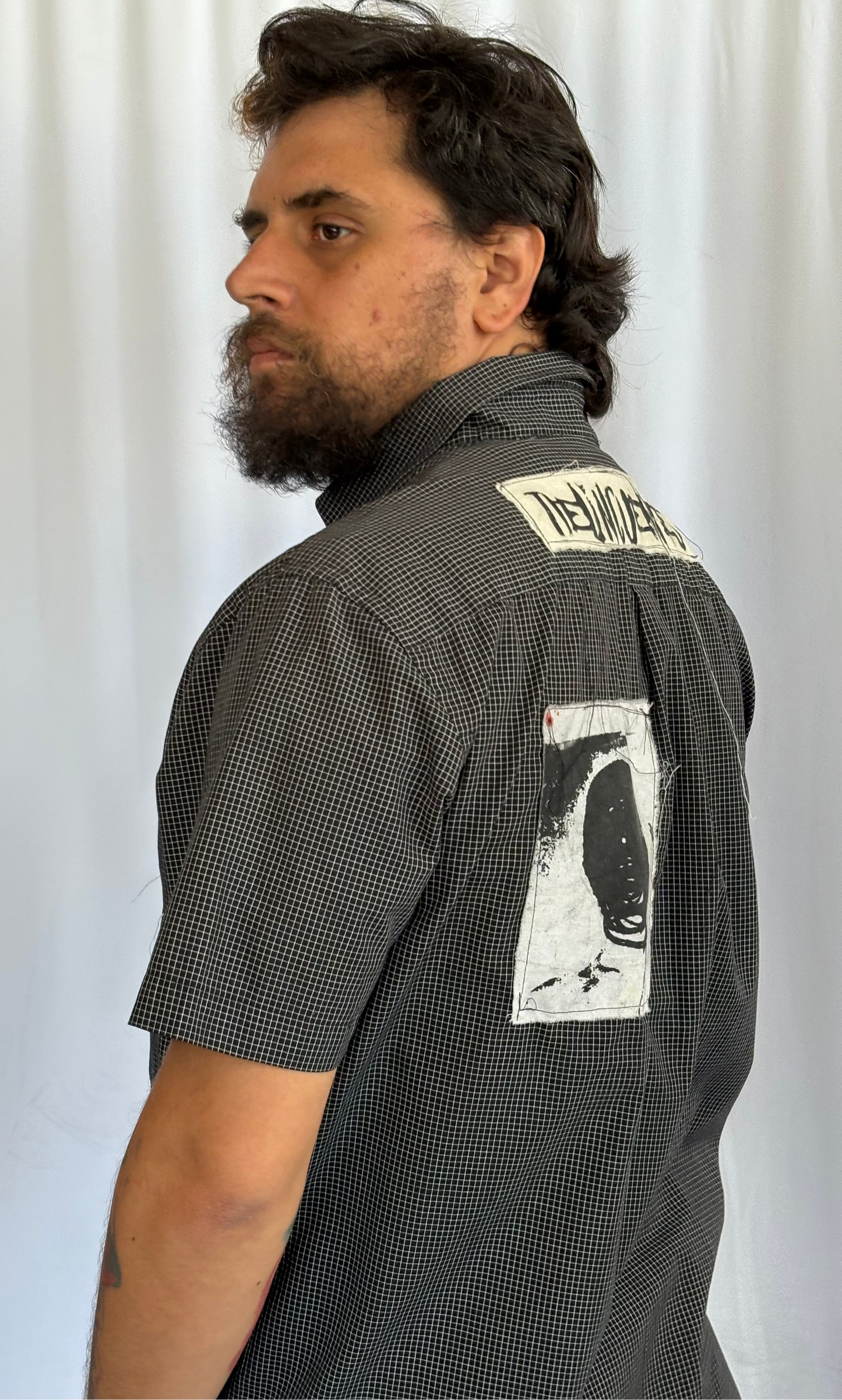 DELINCUENTES "FATE ON HER KNEES" BUTTON UP SHIRT