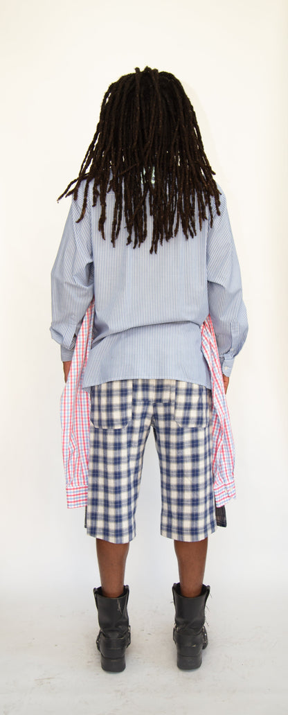 GOLUB UDP UPCYCLED STRIPED LONGSLEEVE BUTTON UP