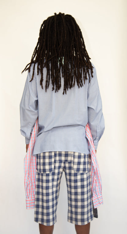 GOLUB UDP UPCYCLED STRIPED LONGSLEEVE BUTTON UP