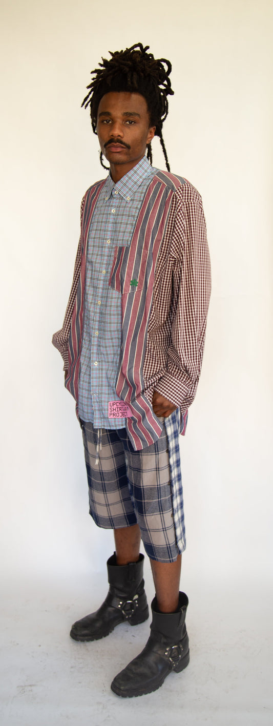 GOLUB UDP UPCYCLED BUTTON UP LONGSLEEVE