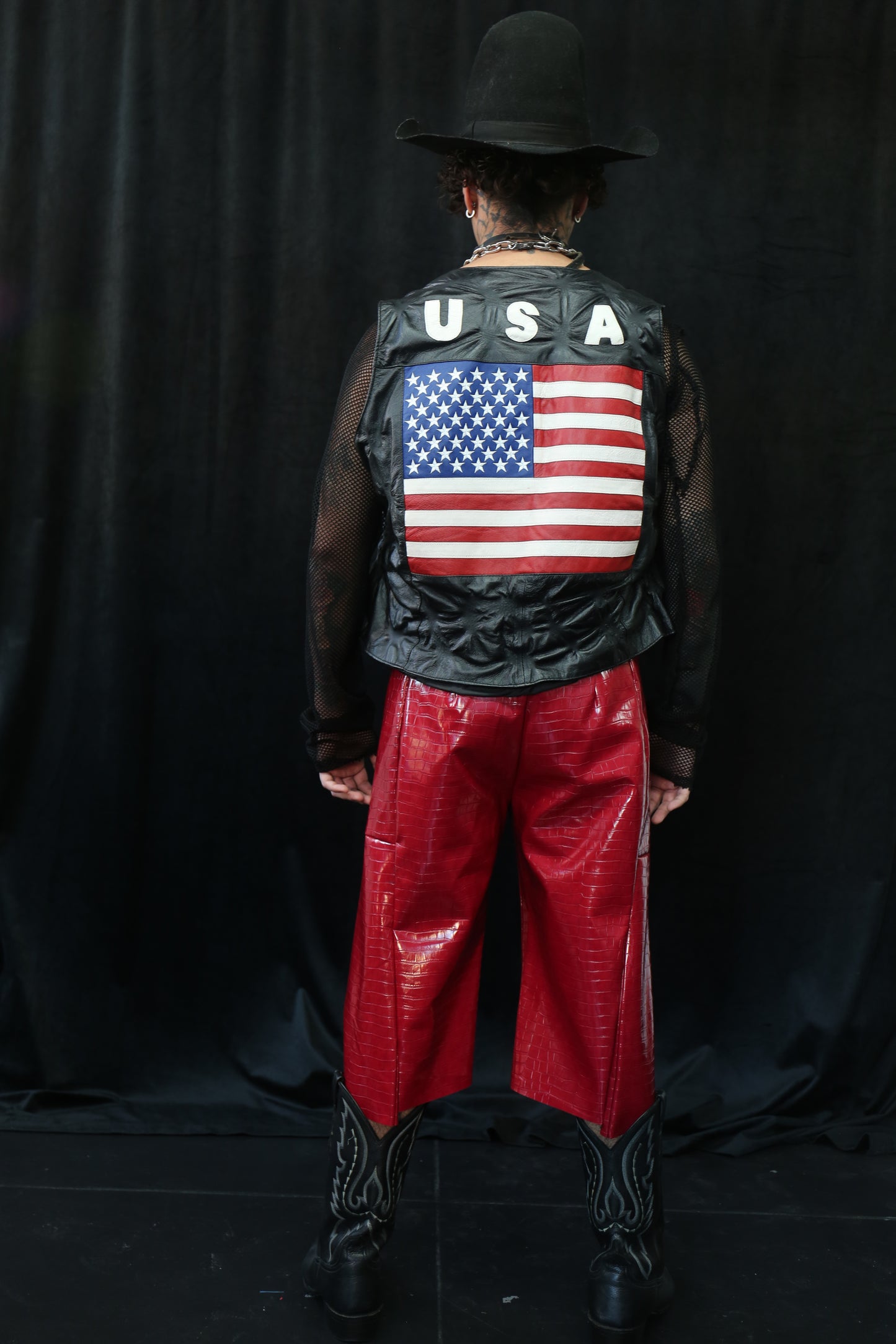 DONE X DOUG MELTING USA FLAG VEST