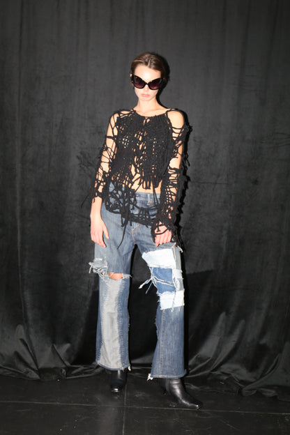 ALEXANDRIA ROSE 1/1 KNIT TOP