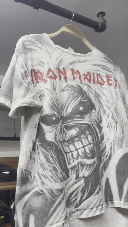 IRON MAIDEN 1999 ALL-OVER PRINT VINTAGE TEE